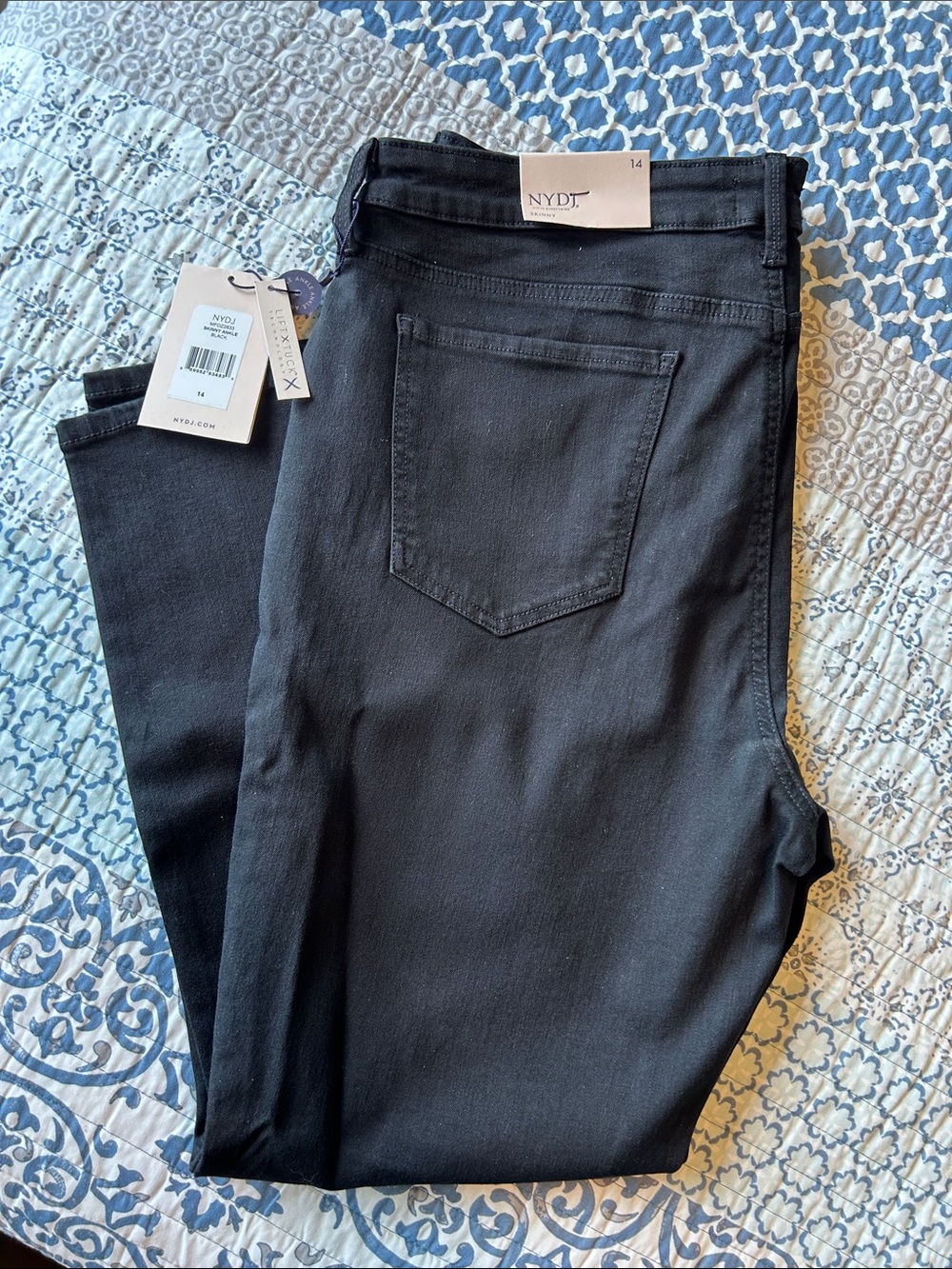 NYDJ Jeans, Skinny Ankle, 14, NWT